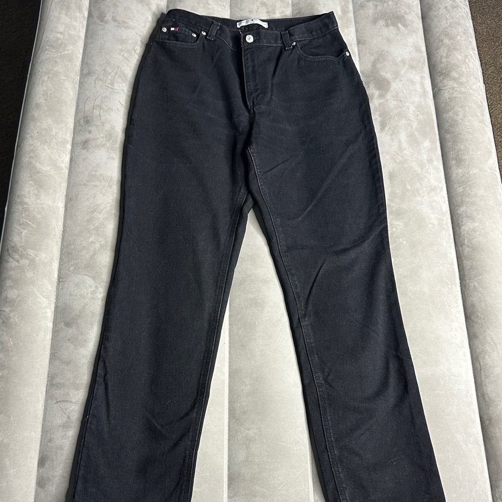 Vintage‎ 2002 Tommy Hilfiger Black Straight Women’s Size 12 Jeans